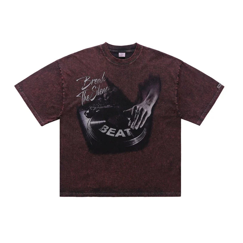 ONSEVENINE "Break the Silence" DJ Graphic Tee